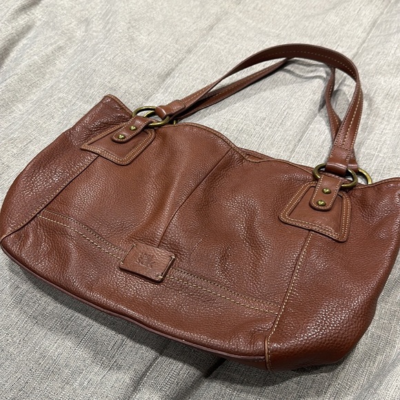 Beautiful Pebbled Leather The Sak Tote Handbag - Picture 5 of 13